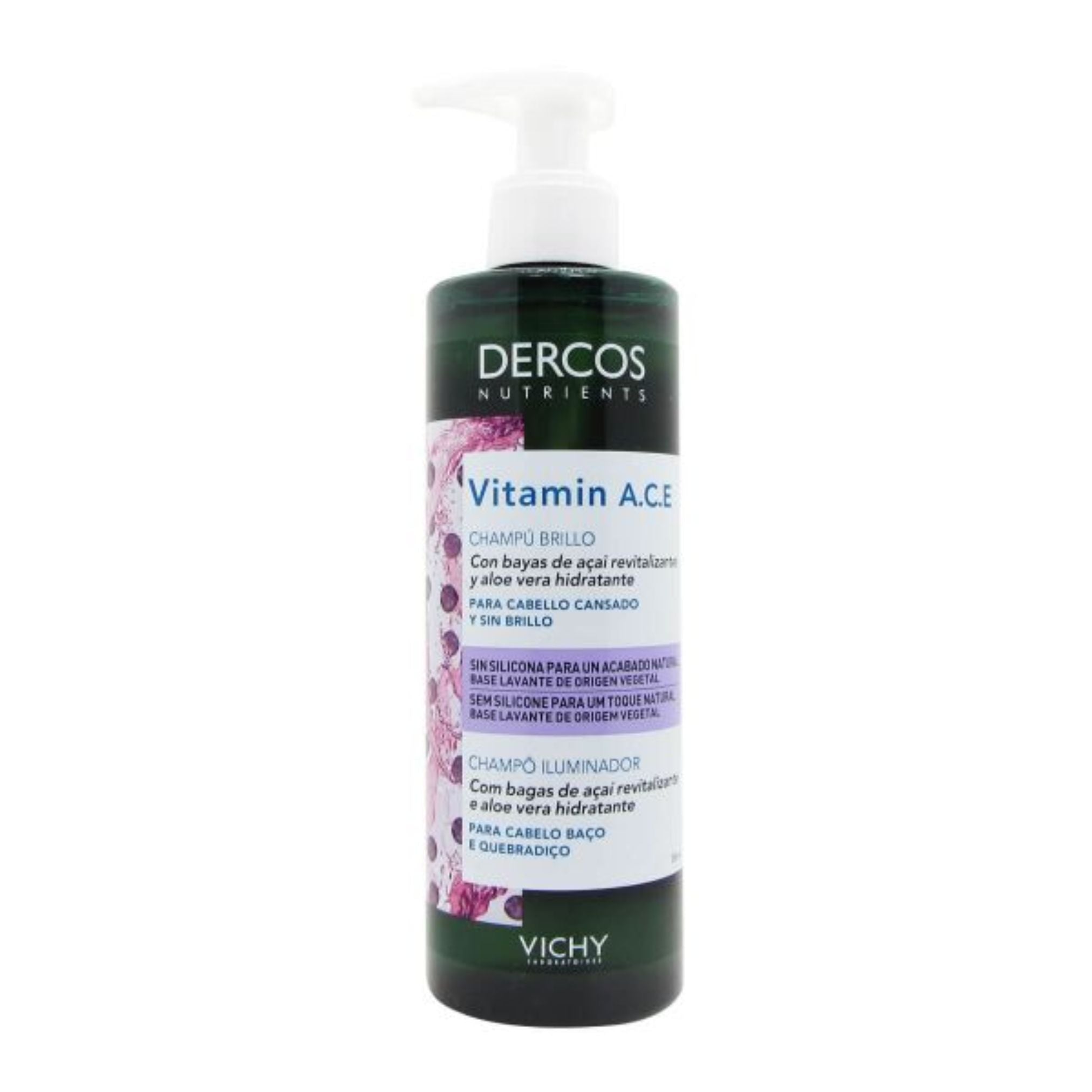 Vichy Dercos Nutrients Vitamin A.C.E Champô 250ml