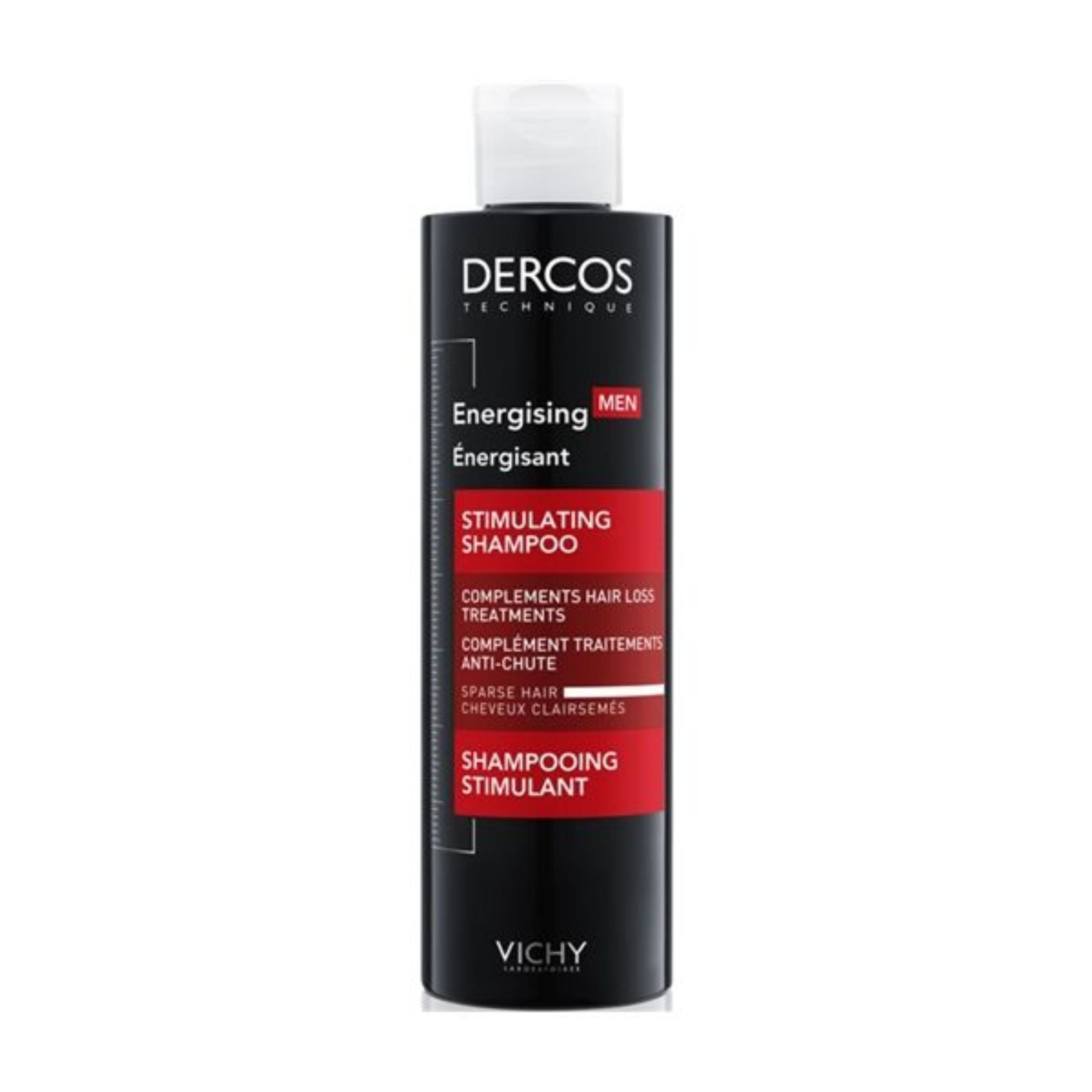 Vichy Dercos Technique Energising Men Stimulating Shampoo 200ml