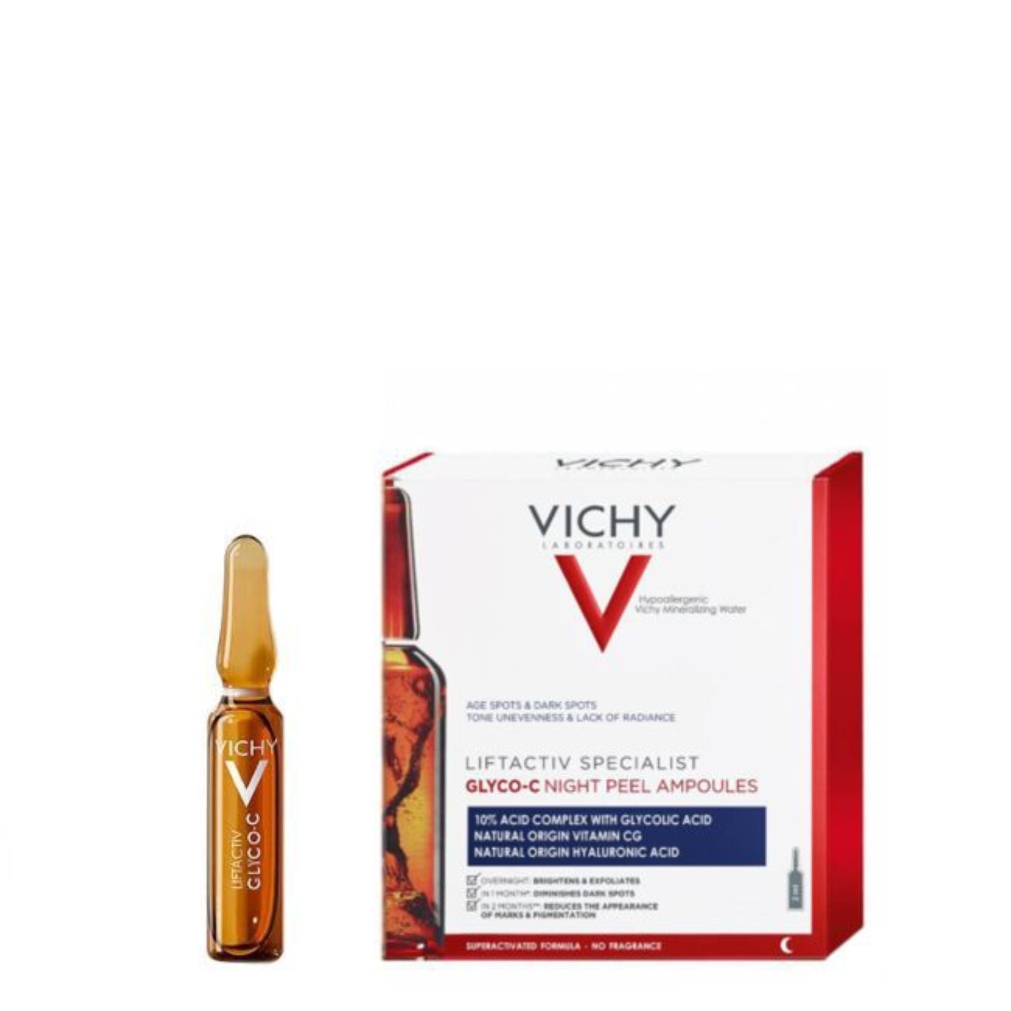 Vichy Liftactiv Specialist Glyco-C Ampolas Ácido Glicólico 10x2ml