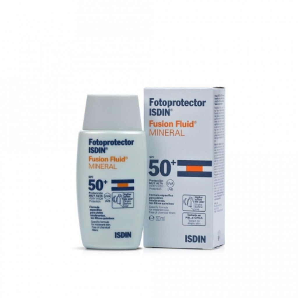 ISDIN Fotoprotetor Fluido de Fusão Mineral SPF50+ 50ml