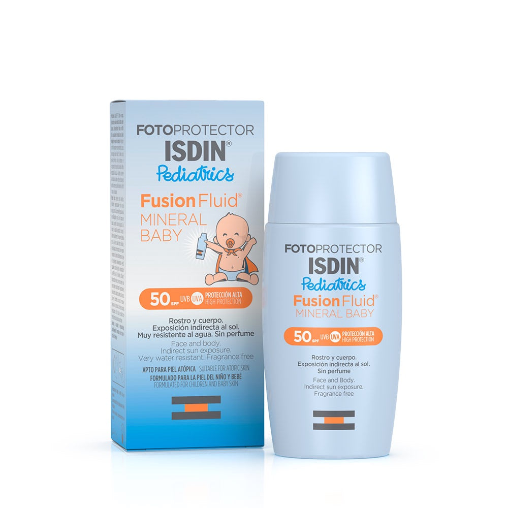 ISDIN Fotoprotector Pediatrics Fusion Fluid Mineral Baby FPS50 50ml