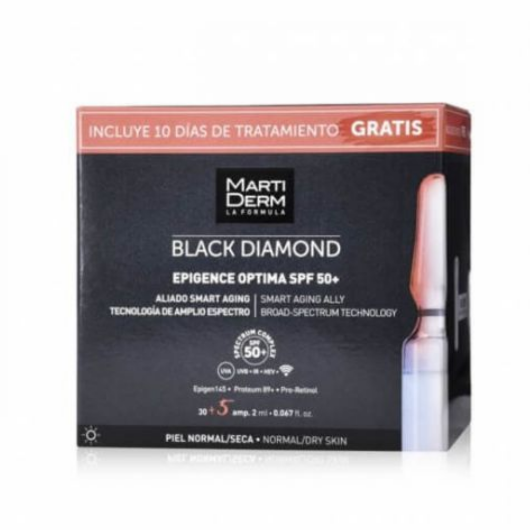 Martiderm Black Diamond Epigence Optima SPF50+ 30x2ml + 5x2ml
