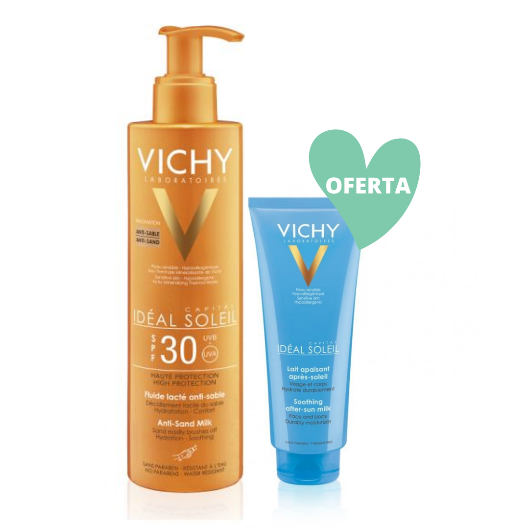 Vichy Idéal Soleil SPF30 200ml + Vichy Idéal Soleil Depois do Sol 100ml