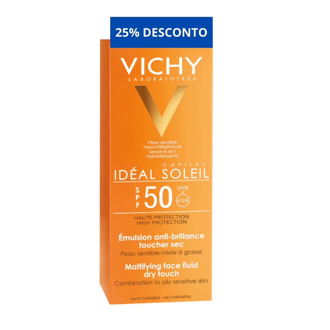 Vichy Idéal Soleil Mattifying Face Fluid Dry Touch SPF50 50ml