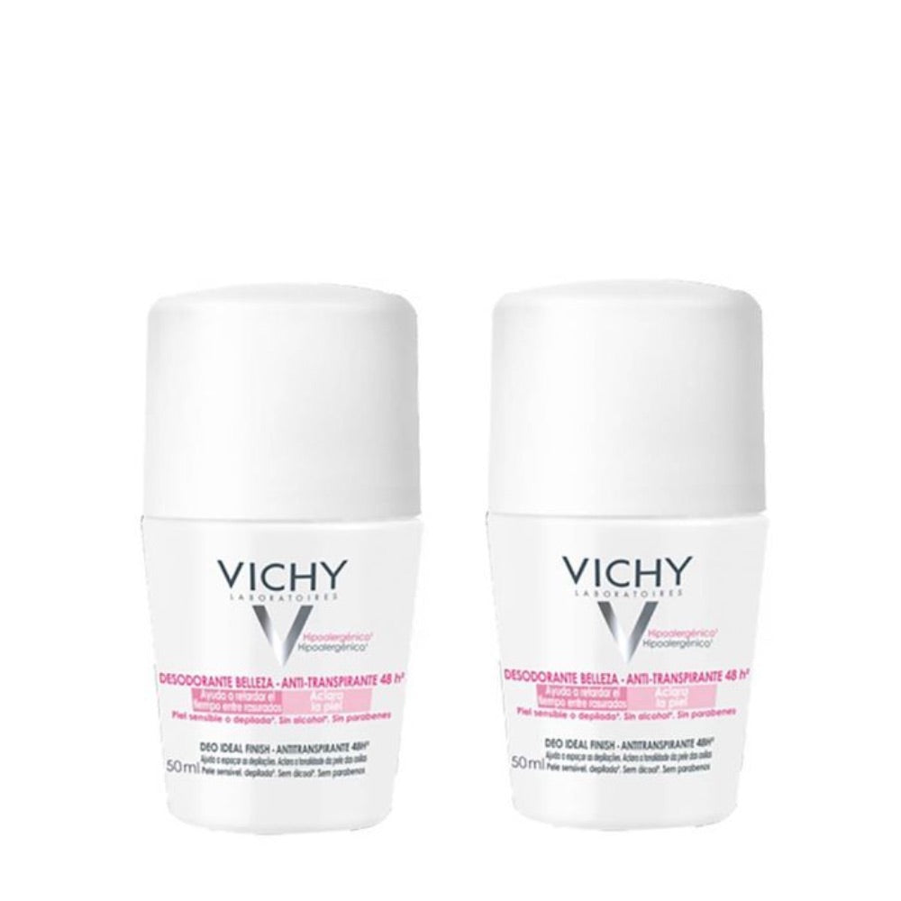 Vichy Promo Pack: Vichy Deodorant Ideal Finish 48h 2x50ml