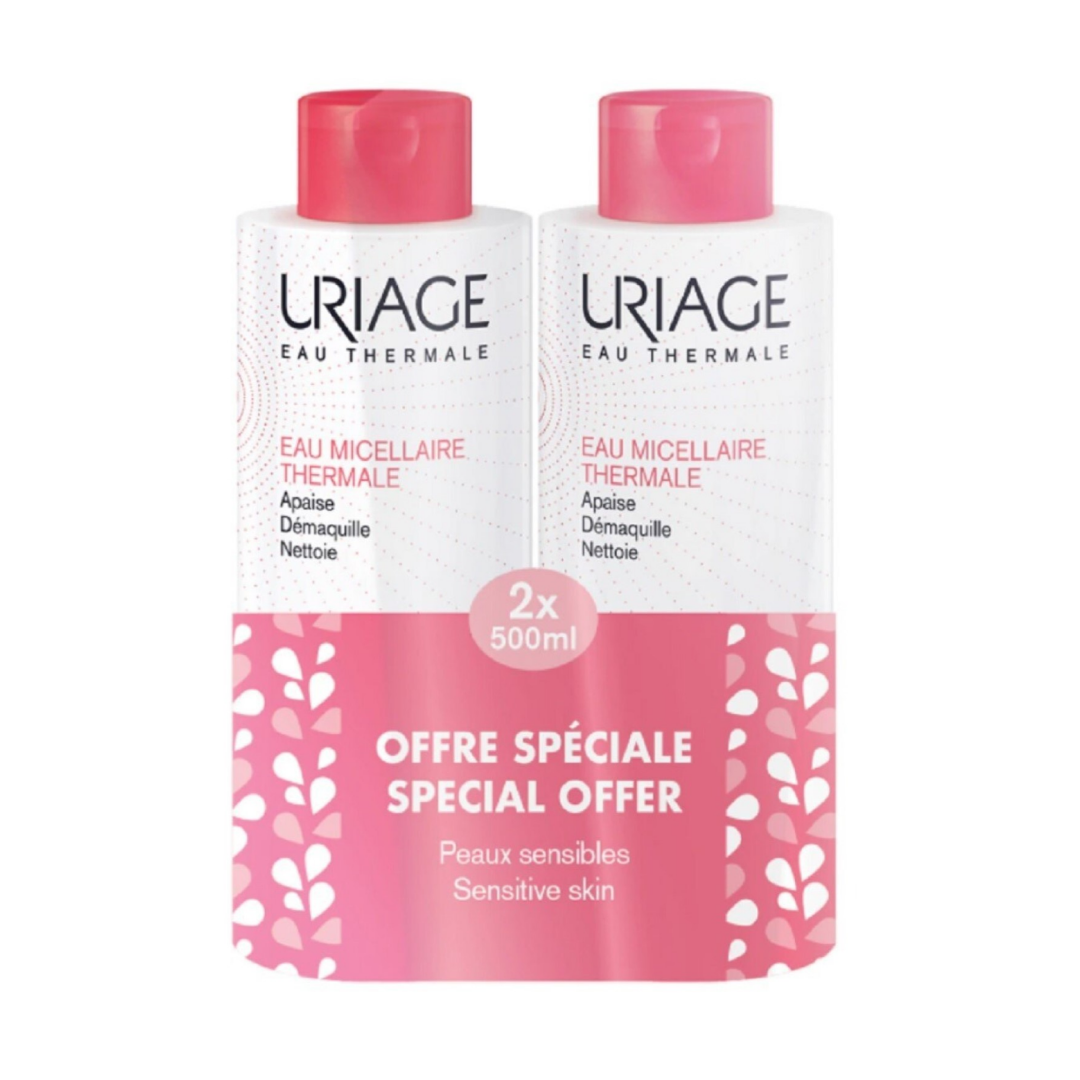 Uriage Eau Micellaire Thermale Sensitive Skin 2x500ml