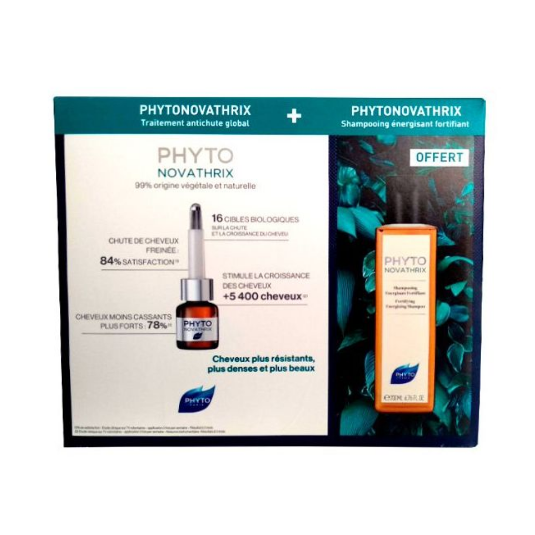 Phytonovathrix Ampolas 12x3,5ml + Shampoo 200ml