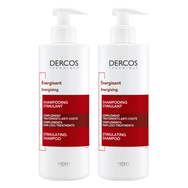 Vichy Dercos Technique Duo Anti-Hair Loss Stimulating Shampoo 2x400ml
