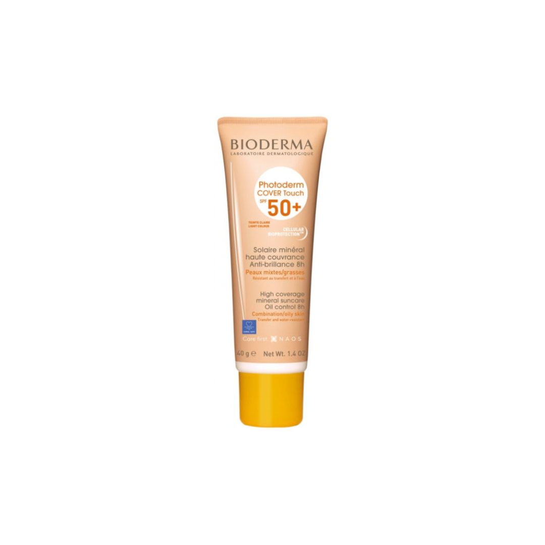 Bioderma Photoderm Cover Touch Mineral SPF50+ Light 40g