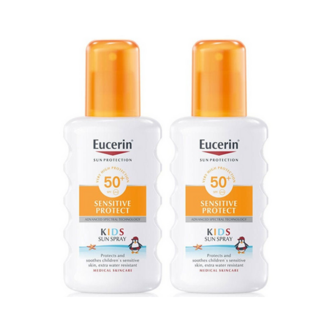 Eucerin Promo Pack: Eucerin Sun Sensitive Protect Kids Spray SPF50+ 2x200ml
