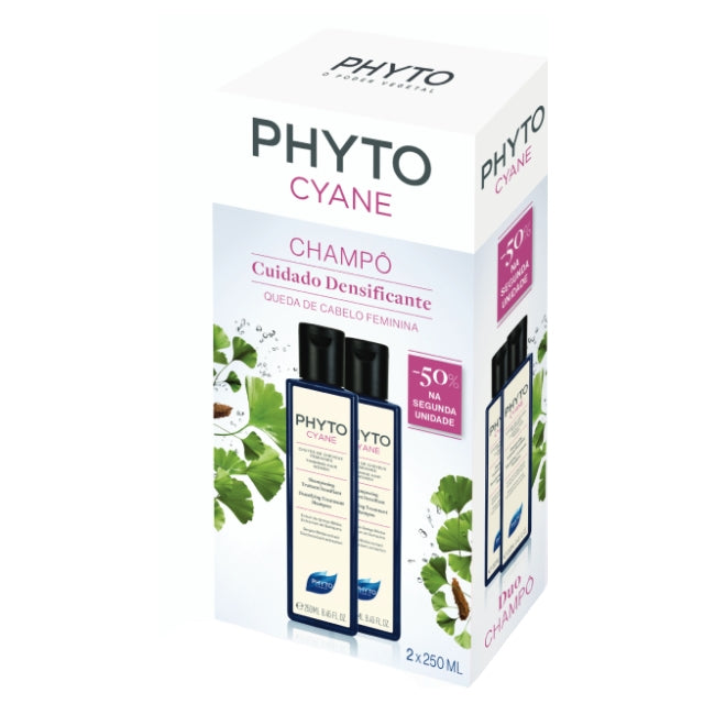 Phyto Phytocyane Duo Fortifying Shampoo 2x250ml