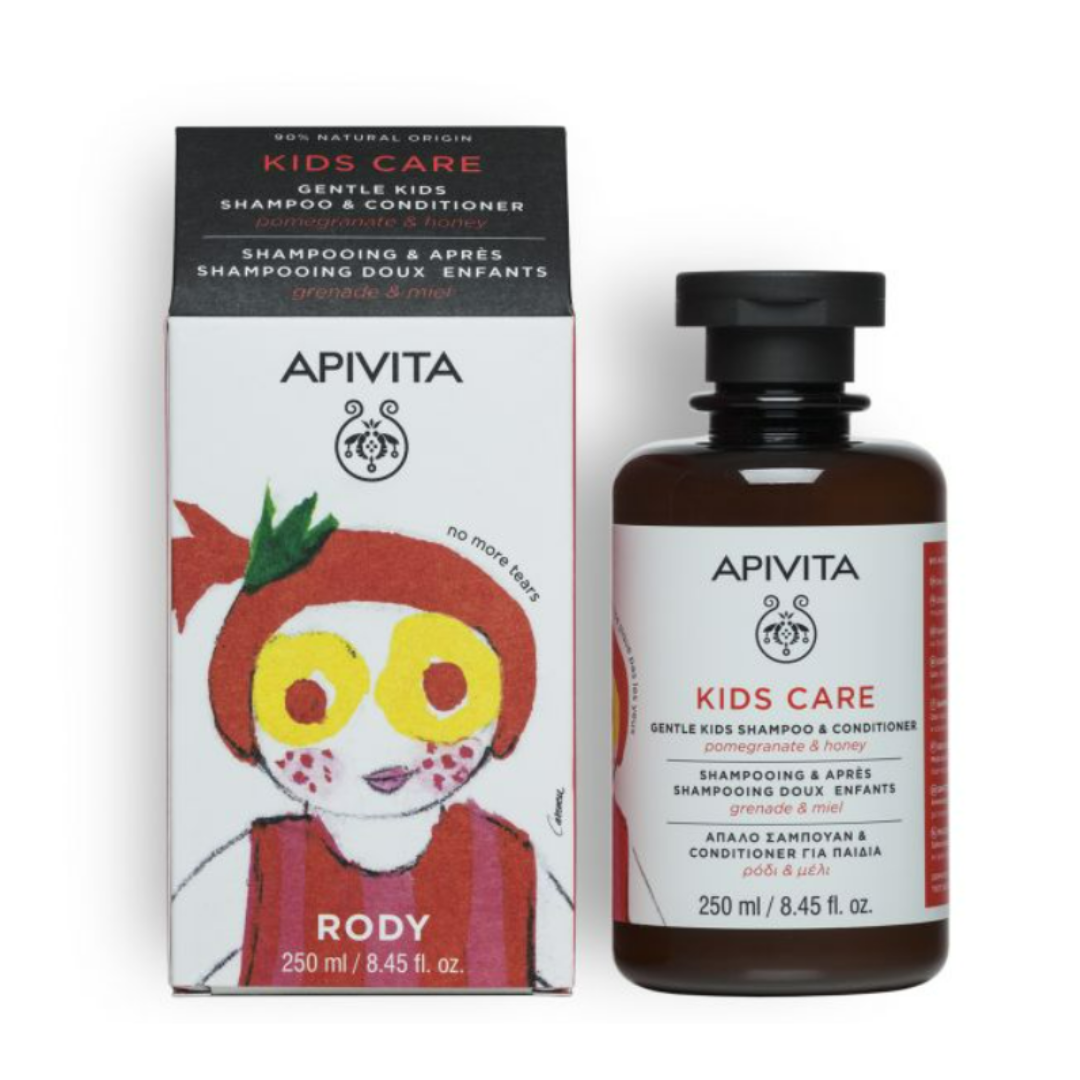 Apivita Kids Care Shampoo & Conditioner 250ml