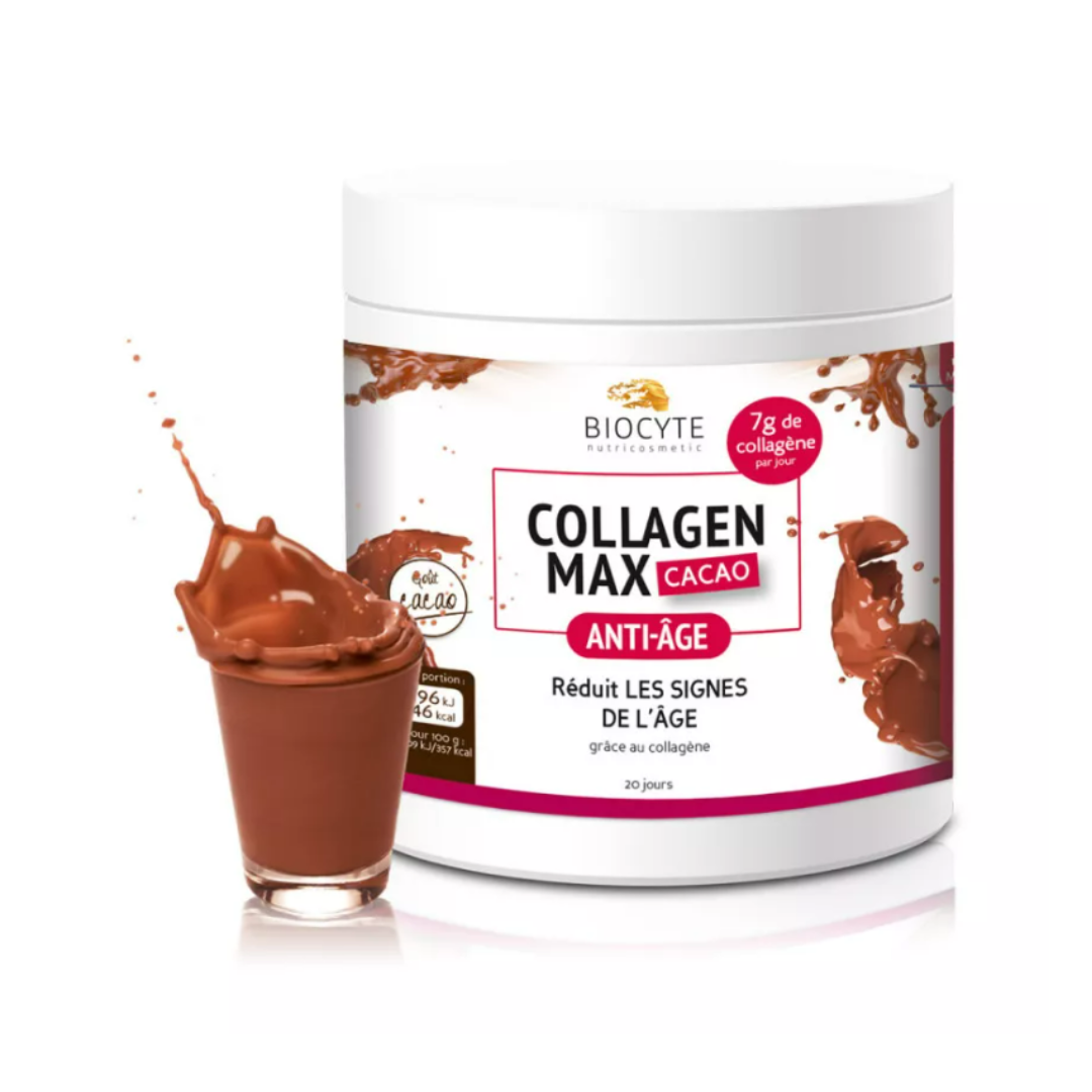 Biocyte Collagen Max Anti-Idade Pó Cacau 260g