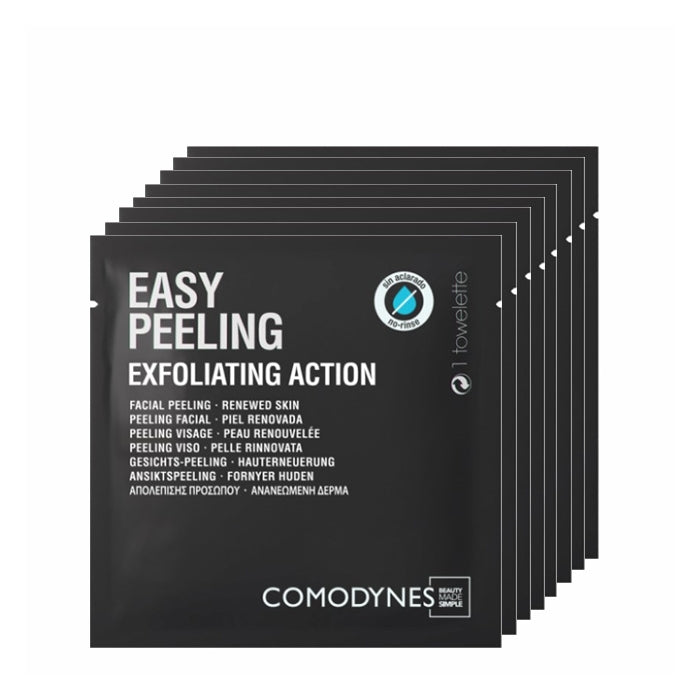 Comodynes Easy Peeling Face Exfoliating Wipe x8unit