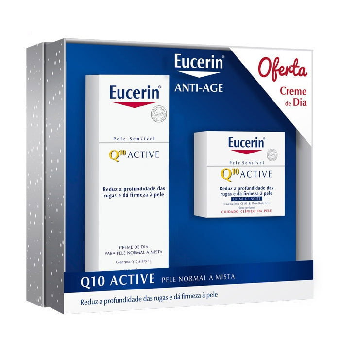 Pack Promocional Eucerin Q10 Active Anti-Age Creme Dia + Creme Noite