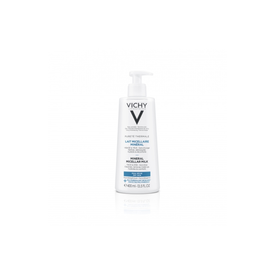 Vichy Pureté Thermale Micellar Milk Dry Skin 400ml