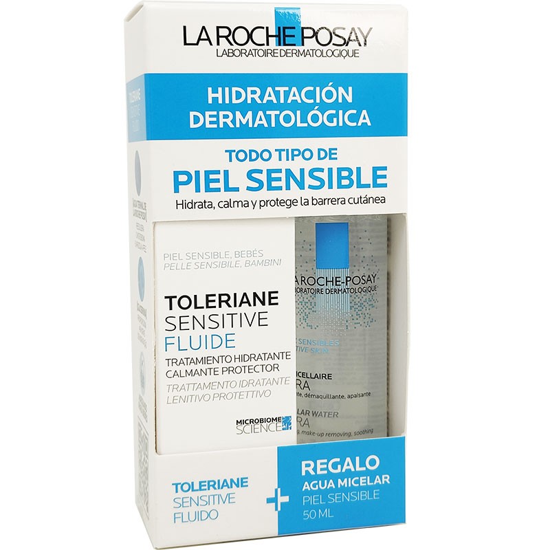 LRPosay Toleriane Sensitive Fluid 40ml offer Micellar Water 50ml