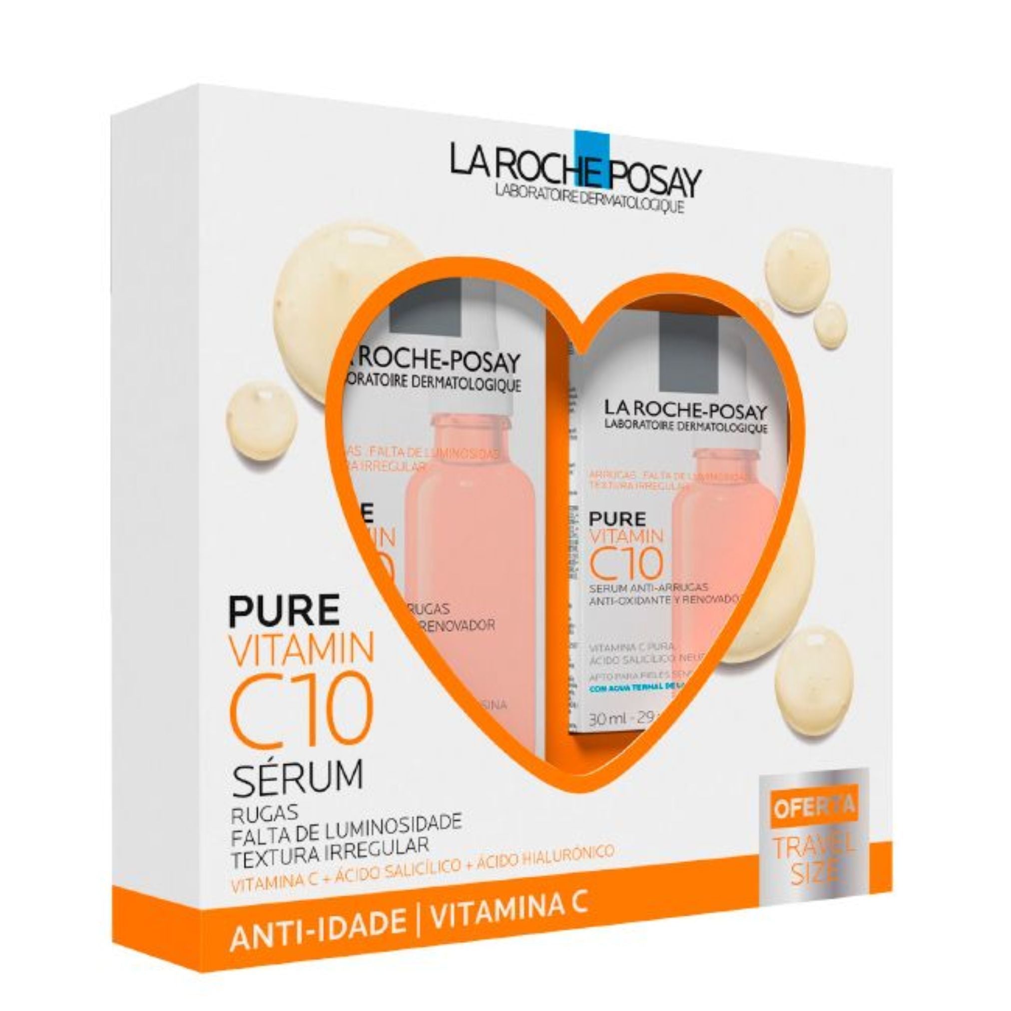 La Roche-Posay Pure Vitamin C10 Serum 30ml + 10ml