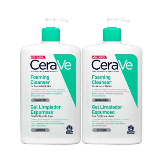 CeraVe Foaming Cleanser 2x473ml – SkinLovers