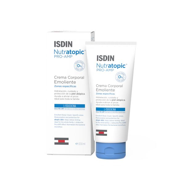 ISDIN Nutratopic Pro-AMP Emollient Cream Atopic Skin 2x200ml