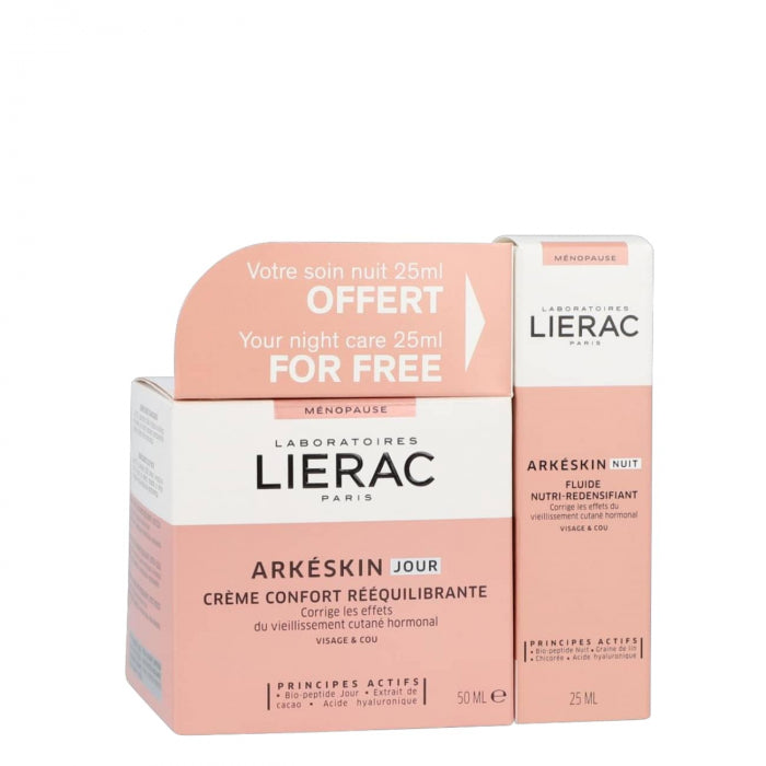 Lierac Arkéskin Balancing Comfort Day Cream 50ml + Lierac Arkéskin Nutri-Redensifying Night Fluid 25ml