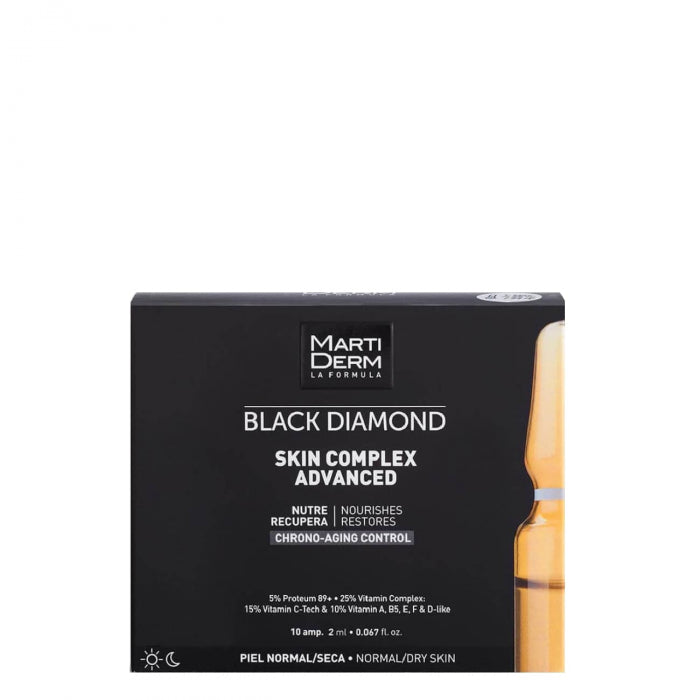Martiderm Black Diamond Skin Complex Ampolas 10x2ml