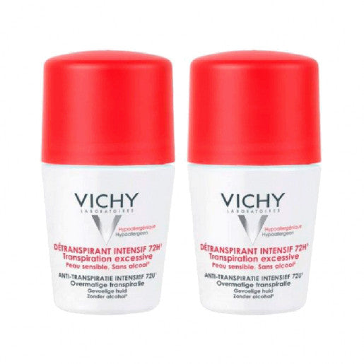 Vichy Deodorant Roll-On Stress Resist 72h 2x50ml