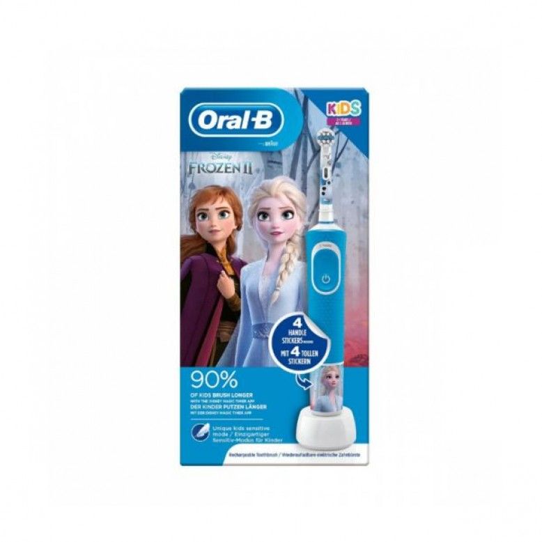 Oral-B Electric Toothbrush Frozen + 2 Replacement Brush Heads
