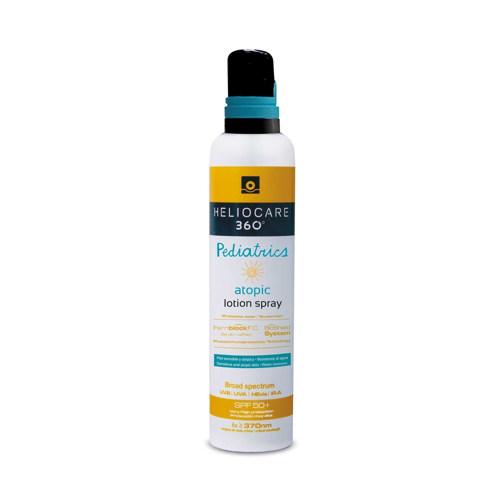 Heliocare 360º Pediatrics Loção Atópica Spray SPF50+ 200ml