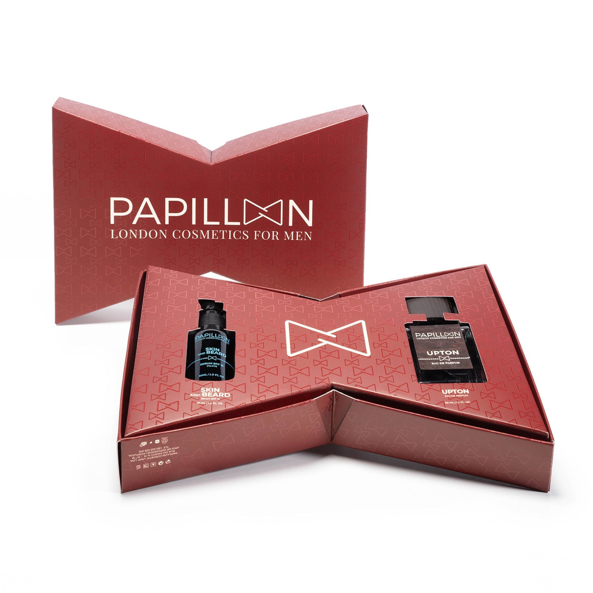 Papillon Promo Pack: Papillon UPTON Eau de Perfum 50ml + Papillon Skin and Beard Serum SPF15 30ml
